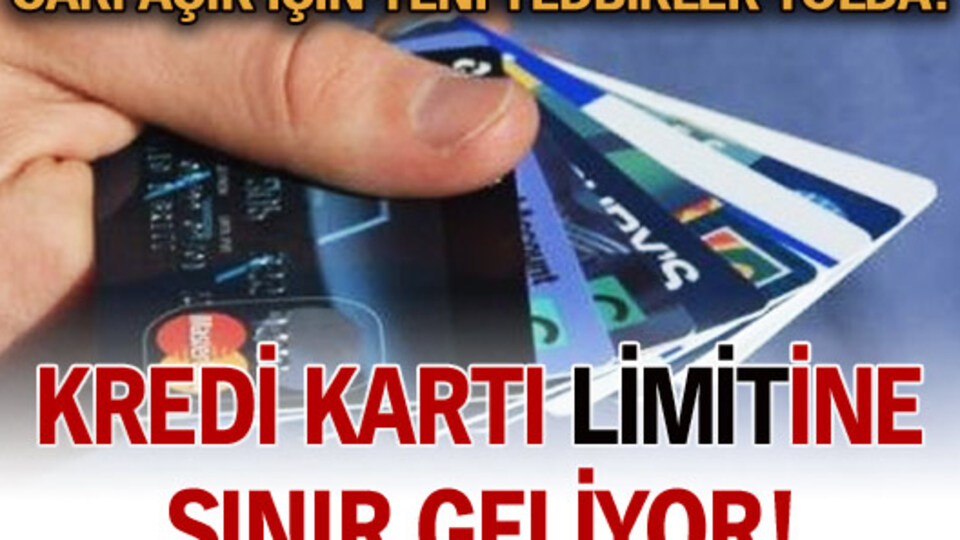 Kredi kartına cari açık sınırı
