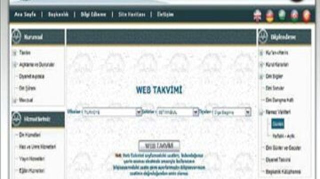 Diyanet sitesinde 'sehven eyalet' krizi!