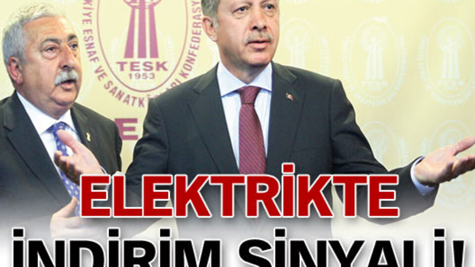 Elektrikte indirim sinyali!