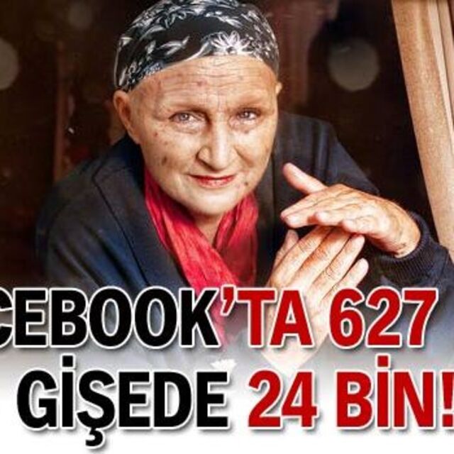Facebook'ta 627 bin gişede 24 bin!