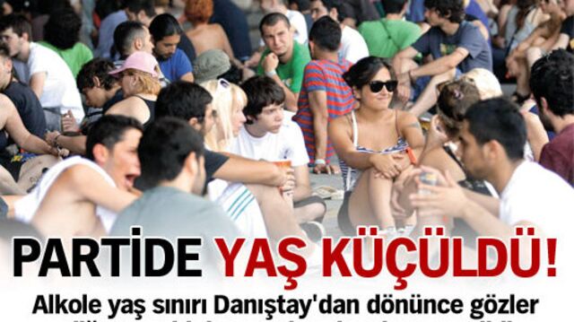 Partide yaş küçüldü!