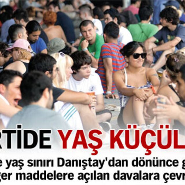 Partide yaş küçüldü!