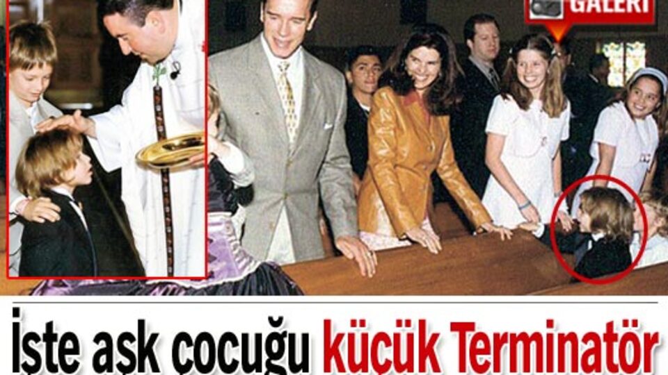 İşte aşk çocuğu küçük Terminatör