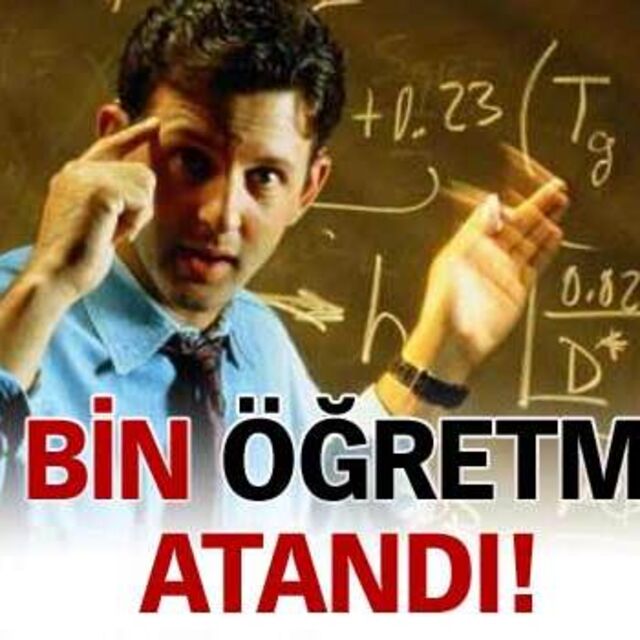 30 bin öğretmen atandı!