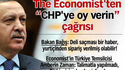 The Economist'ten 'CHP'ye oy verin' çağrısı