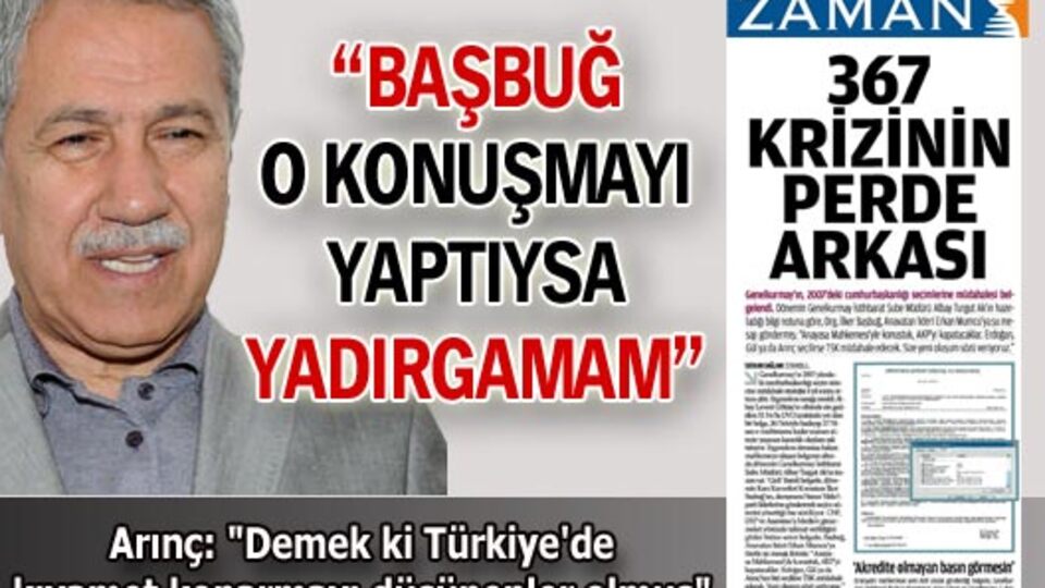 "Başbuğ o konuşmayı yaptıysa yadırgamam"