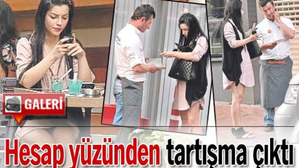 Hesap yüzünden tartışma çıktı
