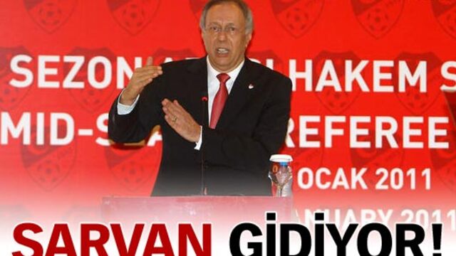 Sarvan gidiyor!