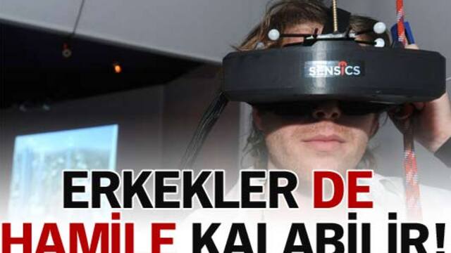 Erkekler de hamileliği tadacak!