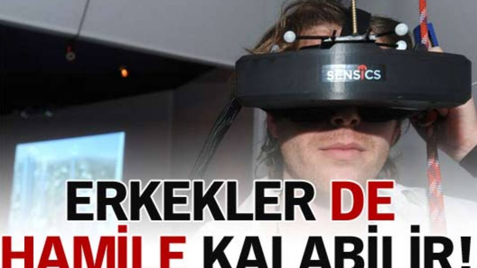 Erkekler de hamileliği tadacak!