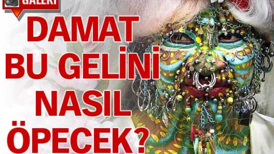 Damat bu gelini nasıl öpecek? GALERİ