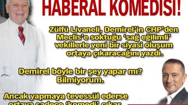 Haberal komedisi!