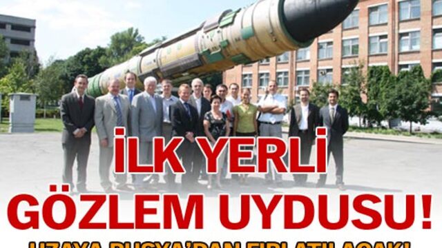 Yerli gözlem uydusu Rasat uzay yolunda!