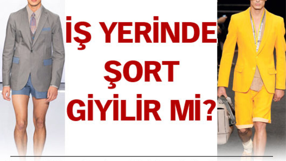 İş yerinde şort giyilir mi?