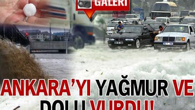 Ankara'dan inanılmaz görüntüler! GALERİ