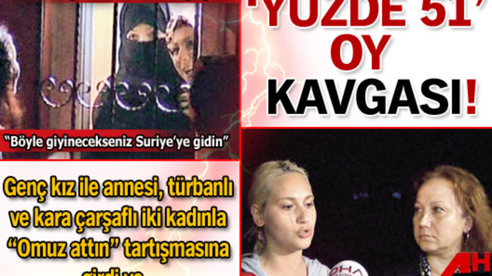 'Yüzde 51' oy kavgası!