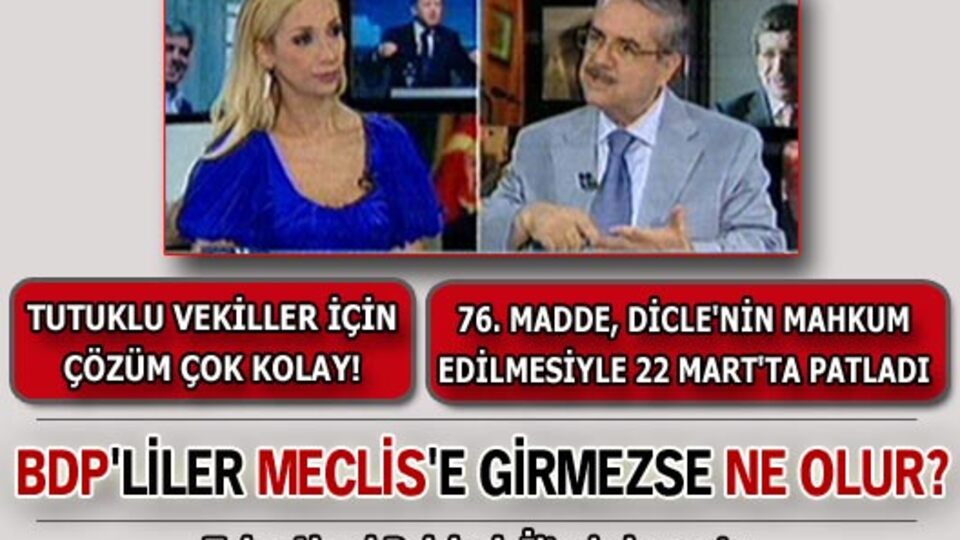 BDP'liler Meclis'e gelmezse ne olur?