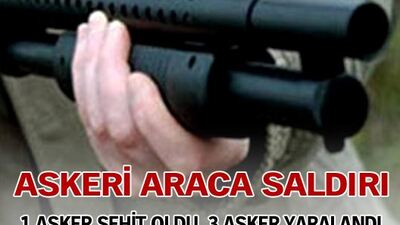 Askeri araca saldırı