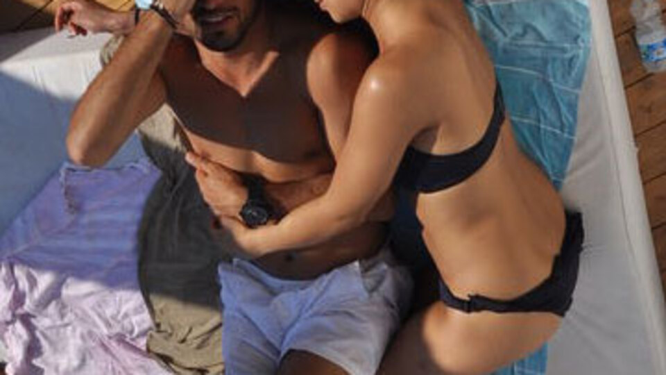 İbrahim Toraman'ın plaj romantizmi