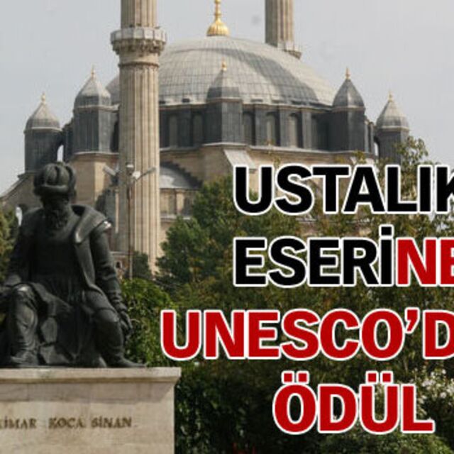 "Ustalık eseri"ne UNESCO'dan ödül