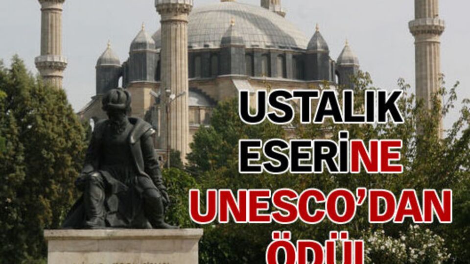 "Ustalık eseri"ne UNESCO'dan ödül