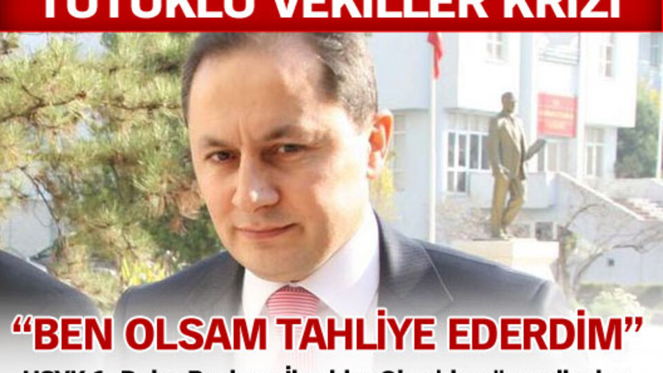 "Ben olsam tahliye ederdim"
