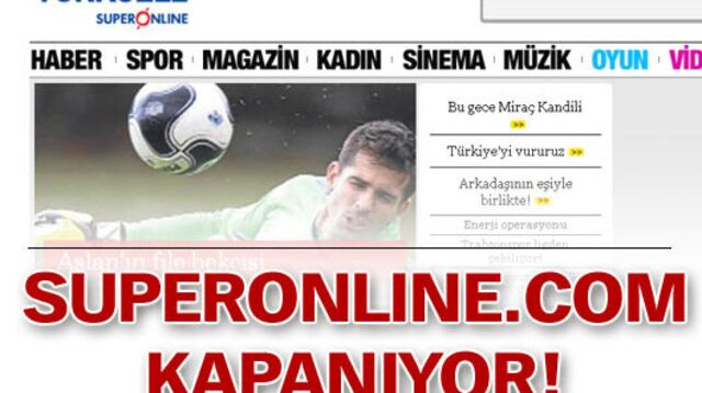 Superonline.com kapanıyor!