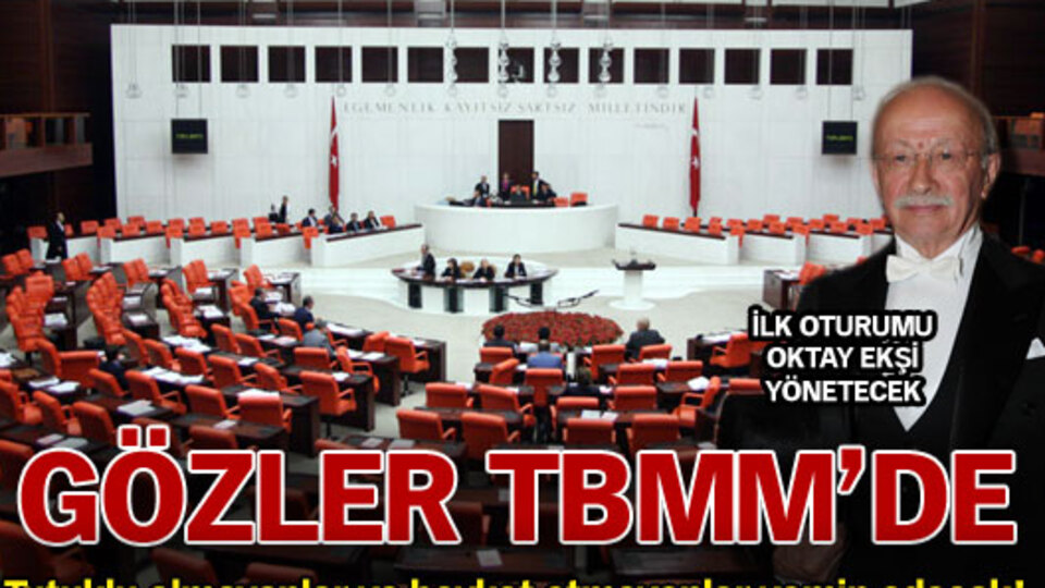 Gözler TBMM'de