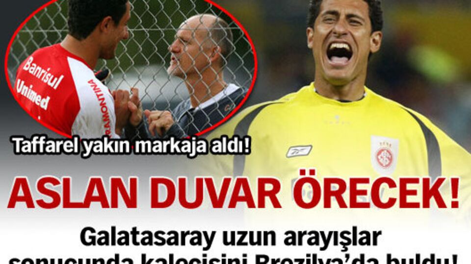 Aslan 'Duvar' örecek!