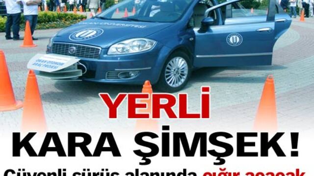 Türkiye'nin ilk sürücüsüz otomobili