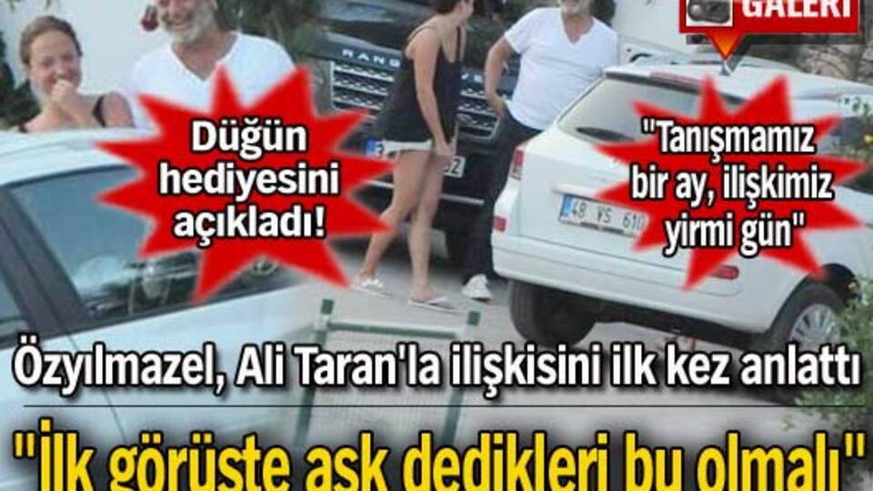 "İlk görüşte aşk dedikleri bu olmalı"
