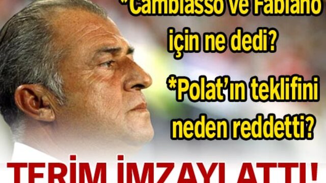İmparator imzayı attı!