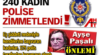 240 kadın, polise zimmetlendi!