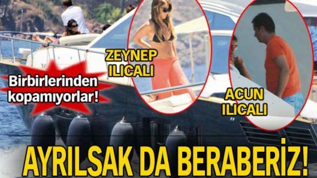 Ayrılsak da beraberiz