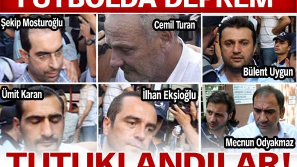 "Şike"den 15 kişi tutuklandı!