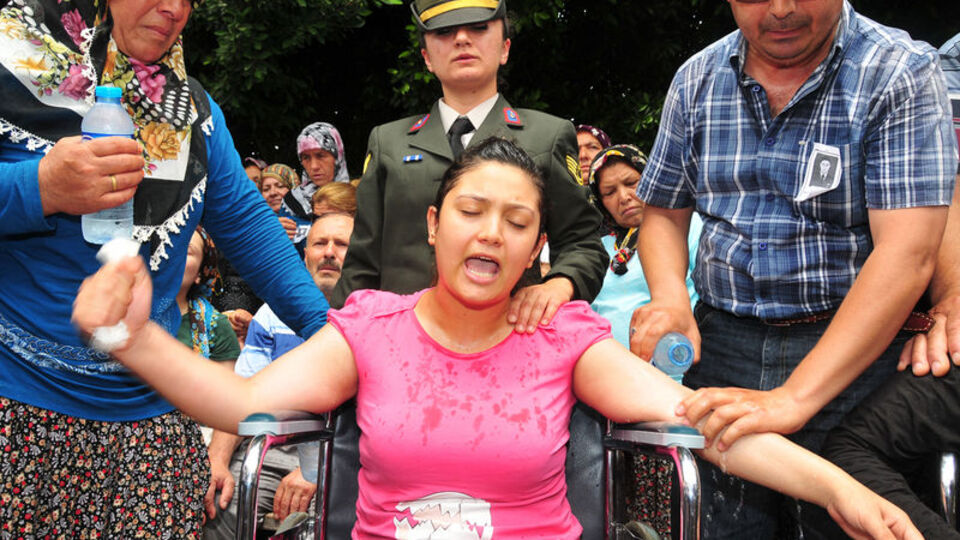 Şehit eşinin lojman isyanı!