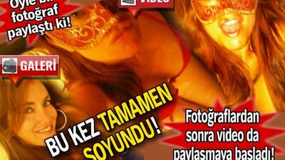 Hilal Cebeci bu kez tamamen soyundu GALERİ-VİDEO