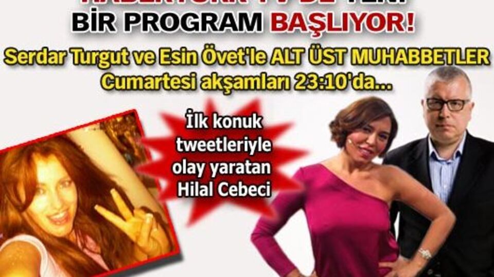 Habertürk TV'de yeni bir program başlıyor!