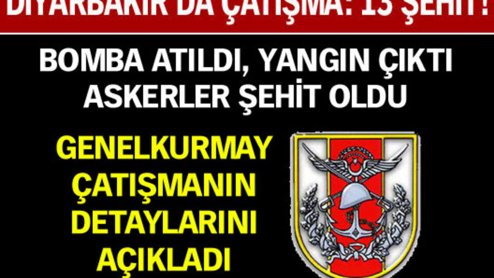Çatışmanın detayları