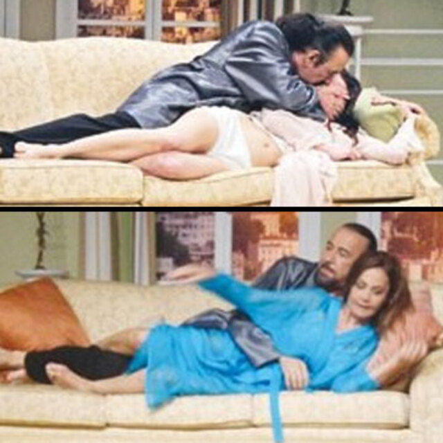Meral'le böyle Hande'yle böyle