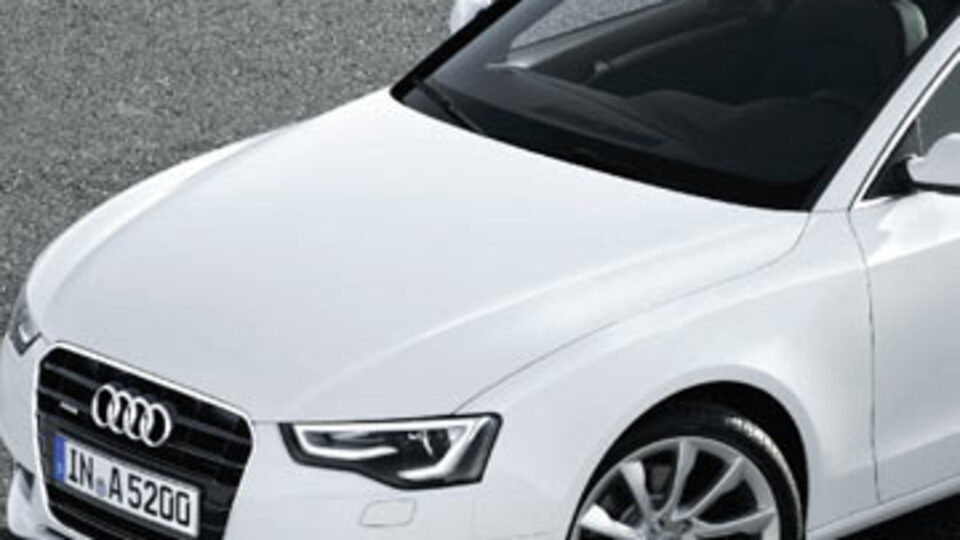 Makyajlanan Audi A5 daha çekici oldu