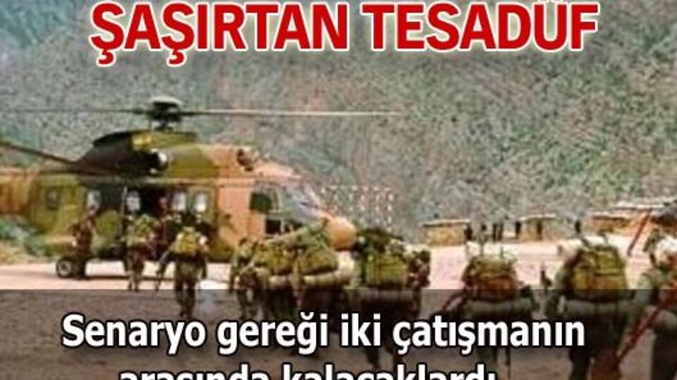 Şaşırtan tesadüf!