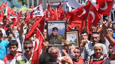 Tüm yurtta terör protestosu