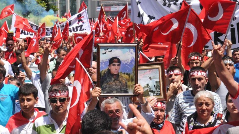 Tüm yurtta terör protestosu