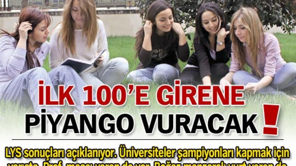 İlk 100'e girene piyango vuracak!