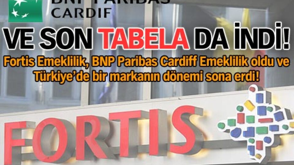 Ve Fortis tarih oldu!