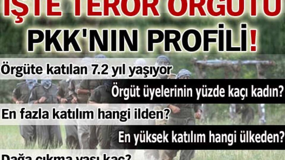 İşte terör örgütü PKK'nın profili!