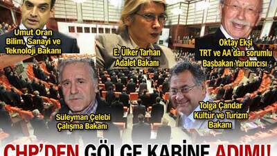 CHP'den gölge kabine adımı!