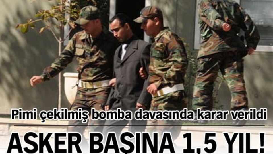 Asker başına 1,5 yıl!