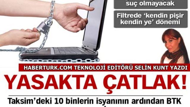 Yasakta çatlak!